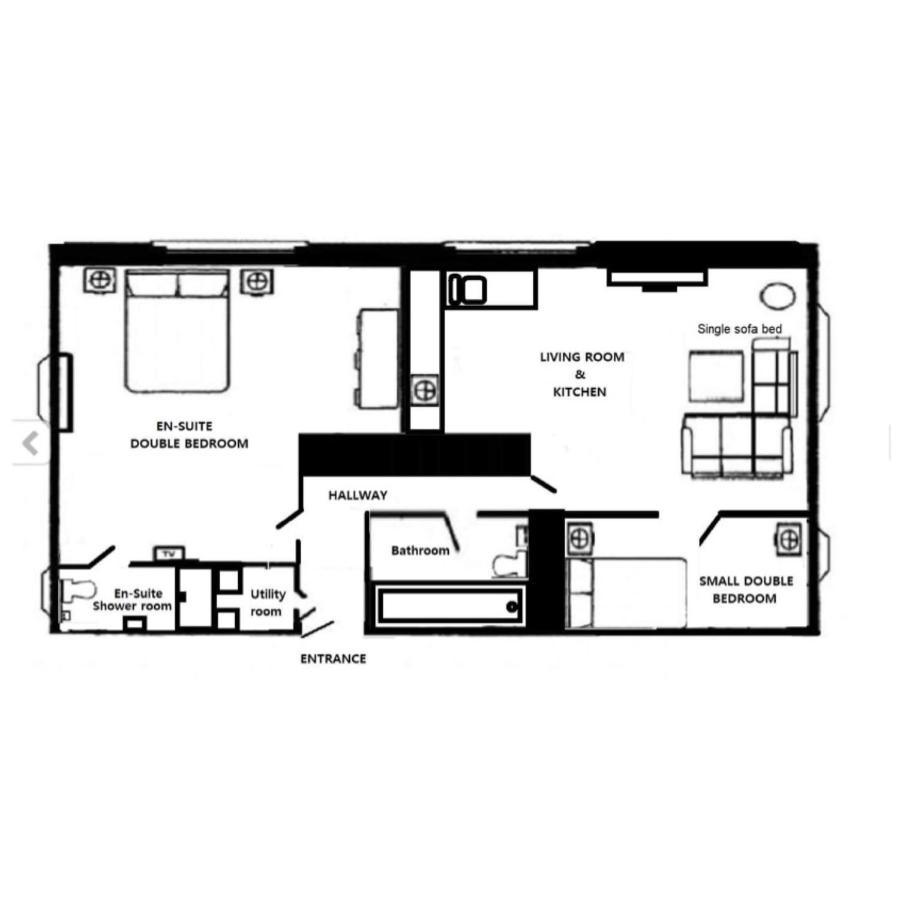 Glasgow City Centre Apartment 外观 照片